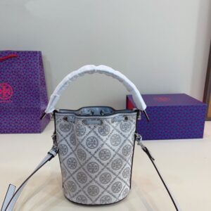 【AT3500】Tory Burch のクラシックなバケツバッグ、ファッションで幅広く使えるショルダーバッグ