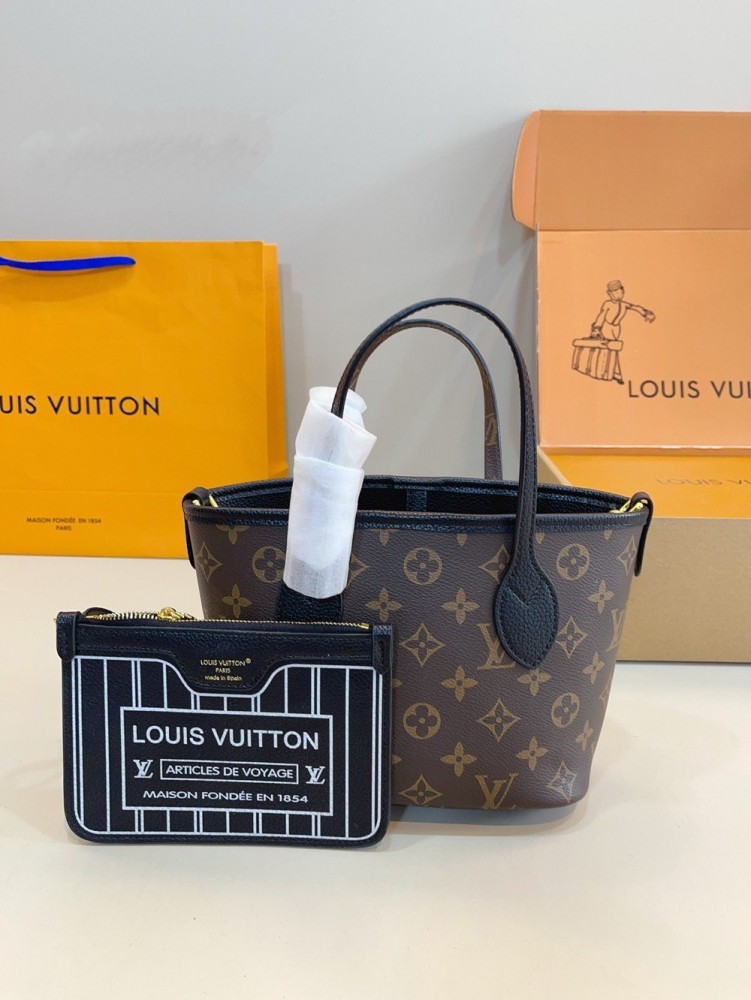 【AT3506】Louis Vuitton Neverfull BB トートバッグ - 時尚なマストハブ、デイリーコミュートに必須のアイテム
