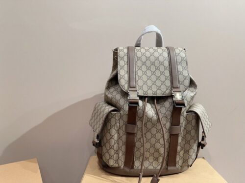 【AT3510】Gucci Ophidiaクラシックバックパック - ヴィンテージトレンド、ファッション性、オールマッチ