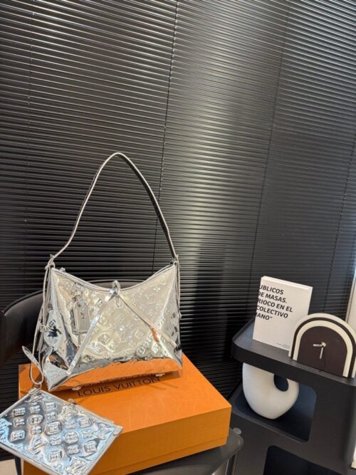 【AT3512】Louis Vuittonのミラーリングジオメトリックバッグ、クラシックトートバッグ