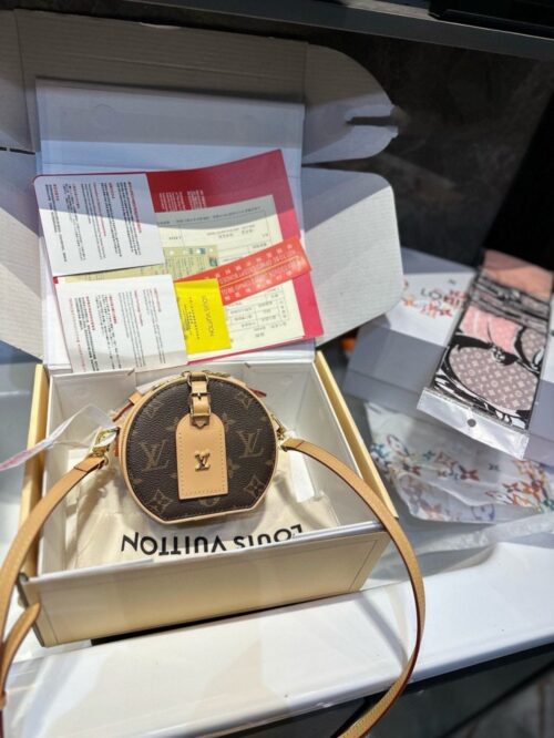 【AT3526】Louis Vuitton ルイ・ヴィトン ミニボワシャポー | クラシックモノグラムシングルショルダーショルダーバッグ | ヴィンテージで精巧