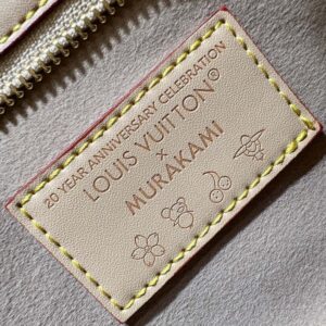 【AT3547】Louis Vuittonのクラシックなカラーモノグラム柄のトートバッグ、ビンテージ風の小さなハンドバッグ、ミニコインケース付き