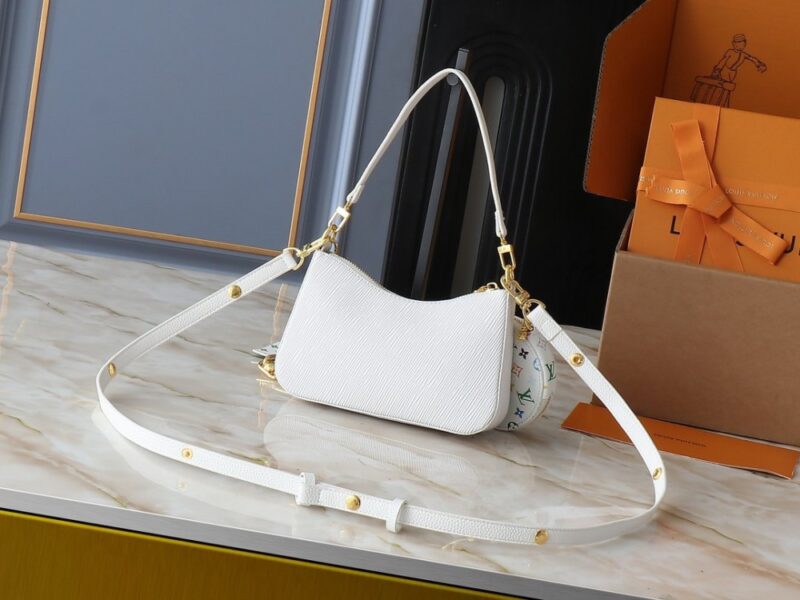 【AT3549】Louis Vuitton x 村上隆 マルチカラー マルチカラー印刷ハンドバッグ、ショルダーバッグ、ミニバッグ