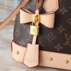 【AT3551】Louis Vuitton（LV）のモノグラムハンドバッグ、クラシックなモノグラム柄とレザーの切り替え、ファッショナブルで万能なショルダーバッグ/斜め掛けバッグ
