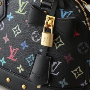 【AT3552】Louis Vuitton x 村上隆 のクラシックでカラフルな Monogram Alma BB ハンドバッグ