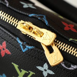 【AT3552】Louis Vuitton x 村上隆 のクラシックでカラフルな Monogram Alma BB ハンドバッグ