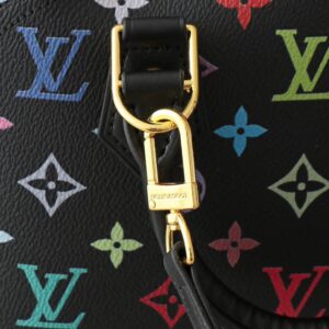 【AT3552】Louis Vuitton x 村上隆 のクラシックでカラフルな Monogram Alma BB ハンドバッグ