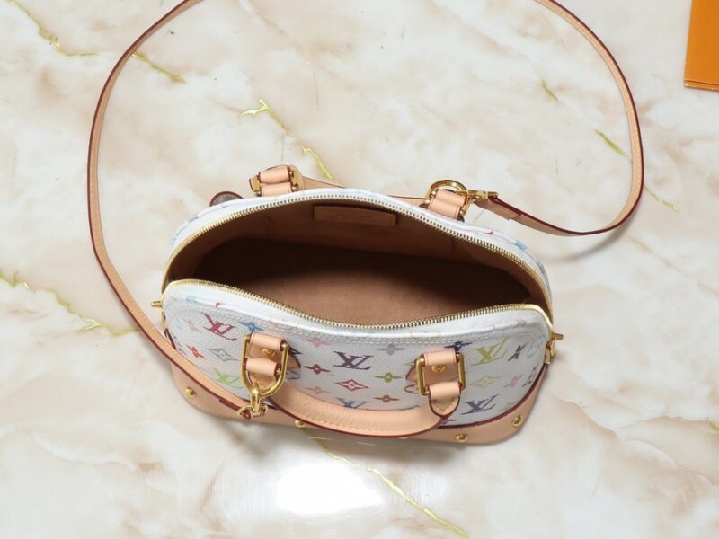 【AT3553】Louis Vuitton ルイ・ヴィトン × 村上隆 20周年記念モデル クラシック マルチカラー ハンドバッグ