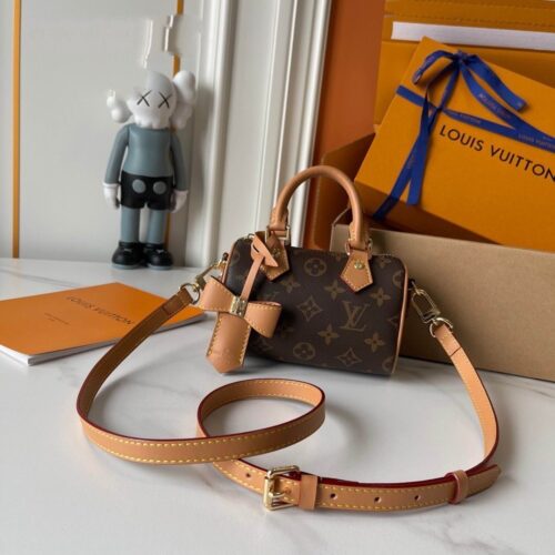 【AT3558】Louis Vuitton ルイヴィトンのクラシックなモノグラムミニボストンハンドバッグ女性用ショルダーバッグ