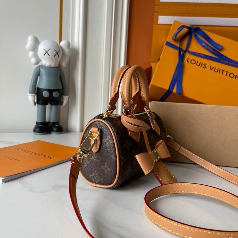【AT3558】Louis Vuitton ルイヴィトンのクラシックなモノグラムミニボストンハンドバッグ女性用ショルダーバッグ