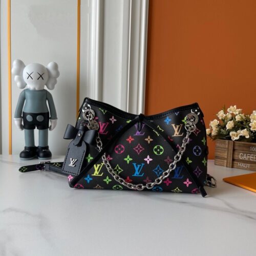 【AT3562】Louis Vuitton ルイヴィトンのカラフルなチェーンハンドバッグ-ファッションとエレガンス、限定のクラシック🌈