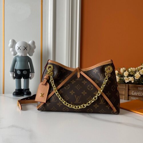 【AT3563】Louis Vuitton ルイ・ヴィトンのクラシックなモノグラムチェーンハンドバッグ- スタイリッシュで優雅、レトロで贅沢🌟