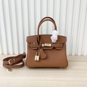 【AT3581】Hermes エルメスのクラシックなリザード柄牛革ケリーバッグ。ブラウンのハンドバッグ、ショルダーバッグ、斜め掛けバッグ。