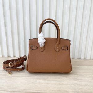 【AT3581】Hermes エルメスのクラシックなリザード柄牛革ケリーバッグ。ブラウンのハンドバッグ、ショルダーバッグ、斜め掛けバッグ。