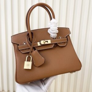【AT3581】Hermes エルメスのクラシックなリザード柄牛革ケリーバッグ。ブラウンのハンドバッグ、ショルダーバッグ、斜め掛けバッグ。