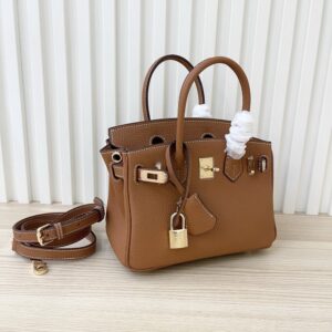【AT3581】Hermes エルメスのクラシックなリザード柄牛革ケリーバッグ。ブラウンのハンドバッグ、ショルダーバッグ、斜め掛けバッグ。