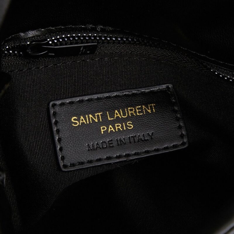 【AT3648】YSL サンローランのルループフィーパフィーマテラスショルダーバッグ | クラシックブラック全て黒金具仕様 🖤