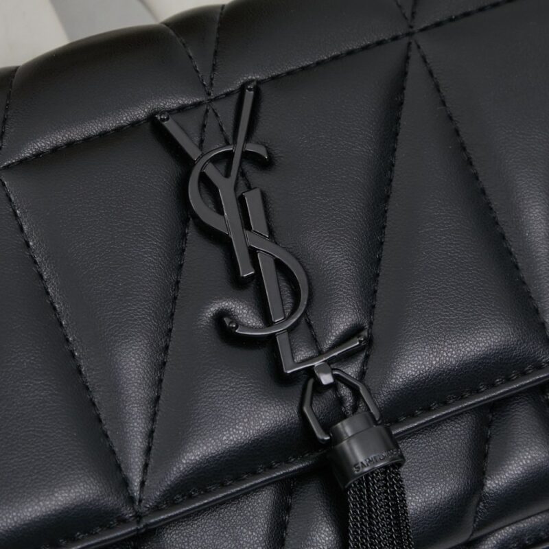 【AT3650】✨YSL Saint Laurent LouLou Small クラシックダイヤモンドフリンジチェーンバッグ✨