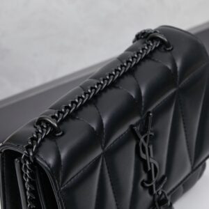 【AT3650】✨YSL Saint Laurent LouLou Small クラシックダイヤモンドフリンジチェーンバッグ✨