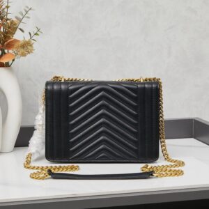 【AT3654】✨YSL SAINT LAURENT ファッションクラシックフリンジチェーンバッグ✨