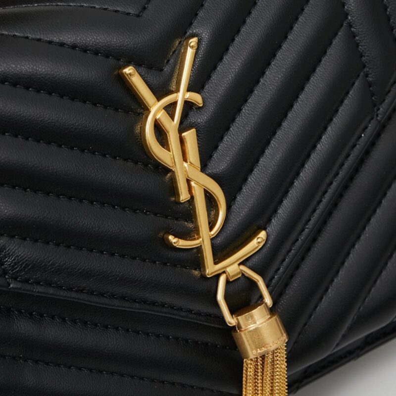 【AT3654】✨YSL SAINT LAURENT ファッションクラシックフリンジチェーンバッグ✨