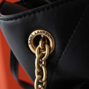 【AT3665】YSL サンローランの高級なステッチ入りのドローストリングバッグセット