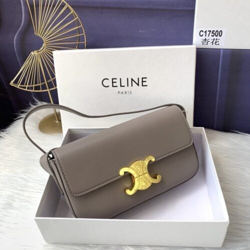 【AT3678】CELINE Triompheシリーズのクラシックなアンダーアームバッグ✨