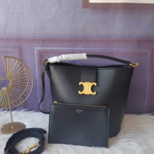 【AT3682】Celine Triomphe トートバッグ | クラシックなブラック