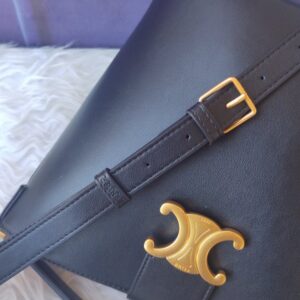 【AT3682】Celine Triomphe トートバッグ | クラシックなブラック