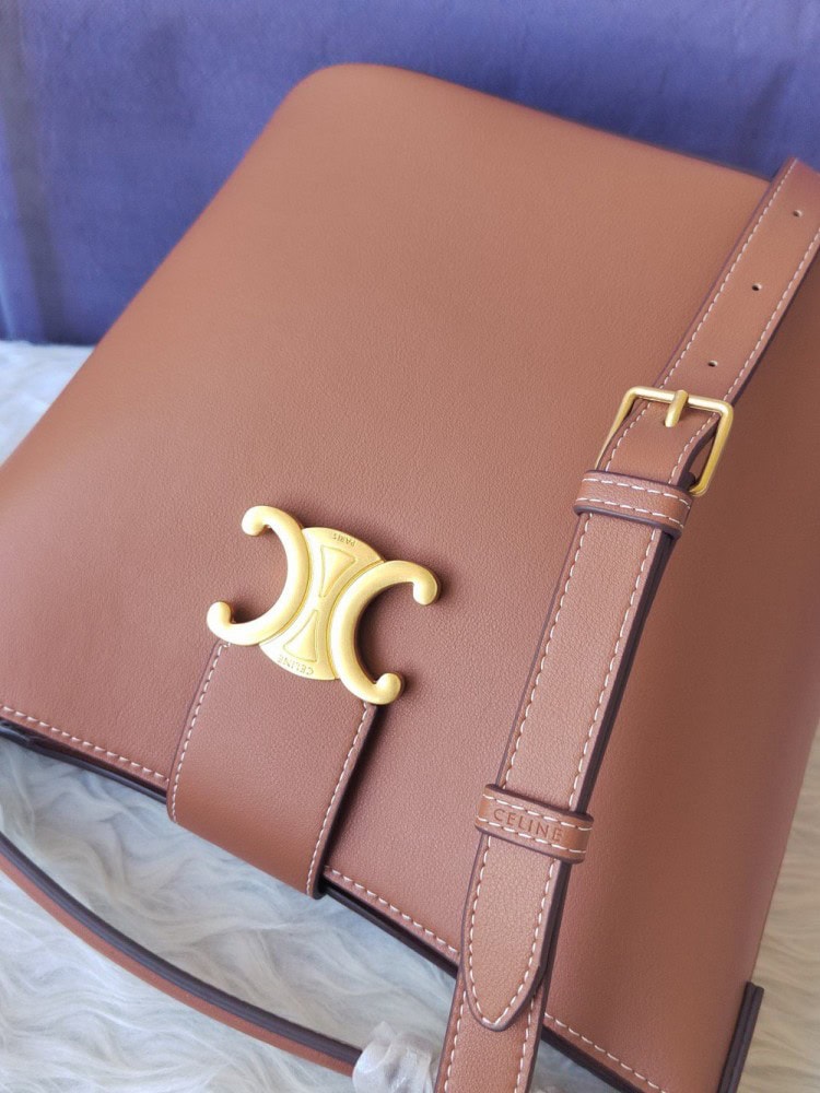 【AT3683】Celine Triomphe トートバッグ | クラシックブラウン | ハイクオリティカーフスキン✨