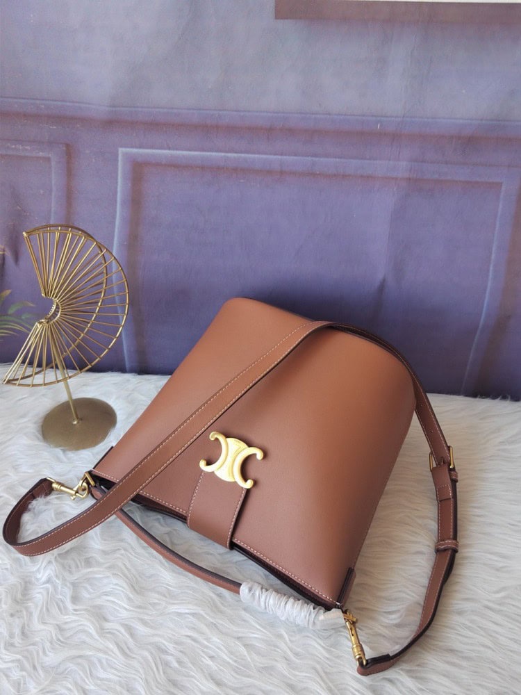 【AT3683】Celine Triomphe トートバッグ | クラシックブラウン | ハイクオリティカーフスキン✨