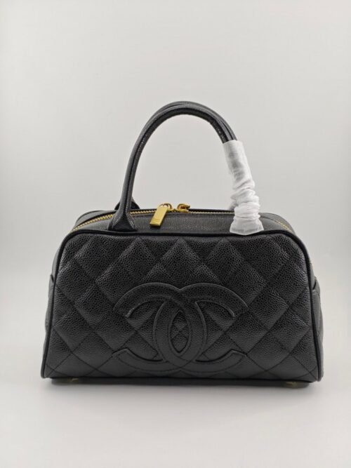 【AT3688】🖤 Chanel クラシックCoco Handle 小サイズハンドバッグ 🖤