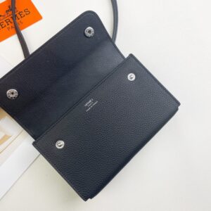 【AT3689】👜 HERMÈS Evelyne Mini メッセンジャーバッグ | クラシックでエレガント、フレンチラグジュアリー✨