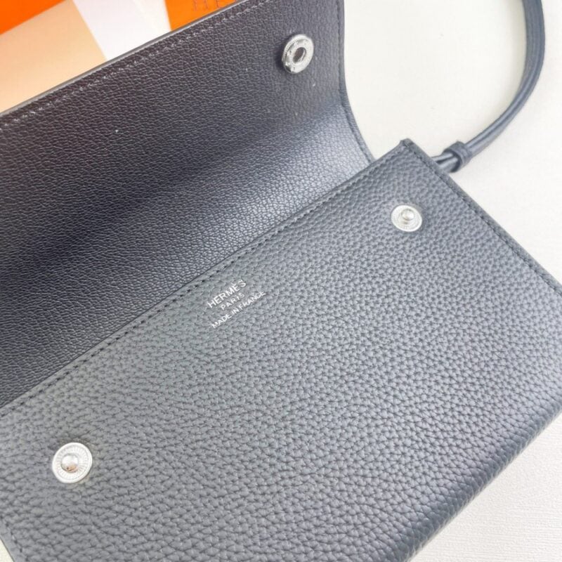 【AT3689】👜 HERMÈS Evelyne Mini メッセンジャーバッグ | クラシックでエレガント、フレンチラグジュアリー✨