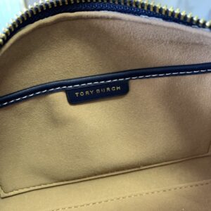 【AT3692】Tory Burch トリー・バーチのクラシック刺繍ボストンバッグ👜