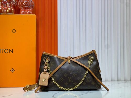 【AT3707】Louis Vuitton ルイ・ヴィトンのモノグラムクラシックチェーンバッグ