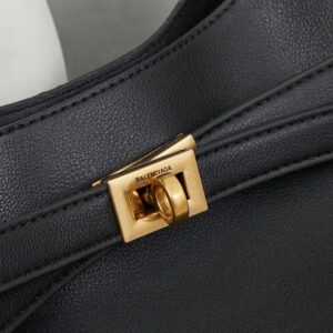 【AT3724】🖤 Balenciaga バレンシアガ 巴黎の家 絶対的なロックショルダーバッグ 🖤