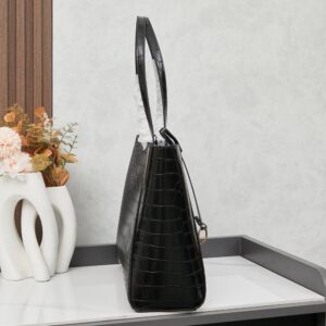 【AT3734】🖤 Balenciaga クラシッククロコダイルプリントトートバッグ 🖤