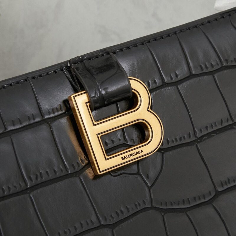 【AT3734】🖤 Balenciaga クラシッククロコダイルプリントトートバッグ 🖤