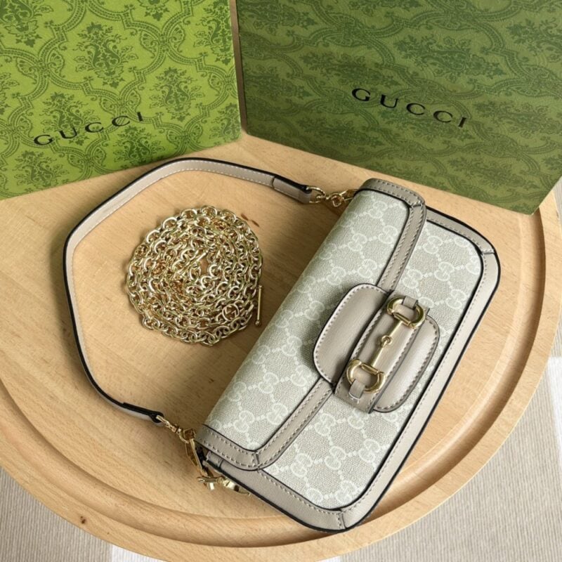 【AT3736】Gucci ホースビット 1955 クラシックホースビットチェーンバッグ - 豪華なエレガンス ✨