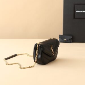 【AT3752】✨ YSL SAINT LAURENT 豪華なミニチェーンバッグ | クラシックなスタイルで優雅な魅力を演出 ✨