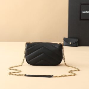 【AT3752】✨ YSL SAINT LAURENT 豪華なミニチェーンバッグ | クラシックなスタイルで優雅な魅力を演出 ✨