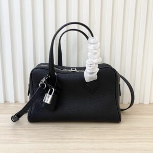 【AT3772】🖤 Hermès ボリード1923 小さいサイズのハンドバッグ - ブラッククラシック 🖤