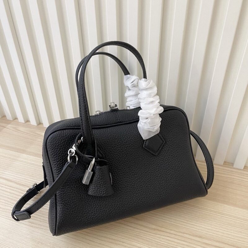 【AT3772】🖤 Hermès ボリード1923 小さいサイズのハンドバッグ - ブラッククラシック 🖤