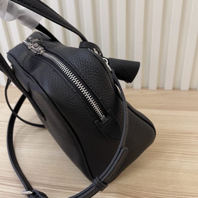 【AT3772】🖤 Hermès ボリード1923 小さいサイズのハンドバッグ - ブラッククラシック 🖤
