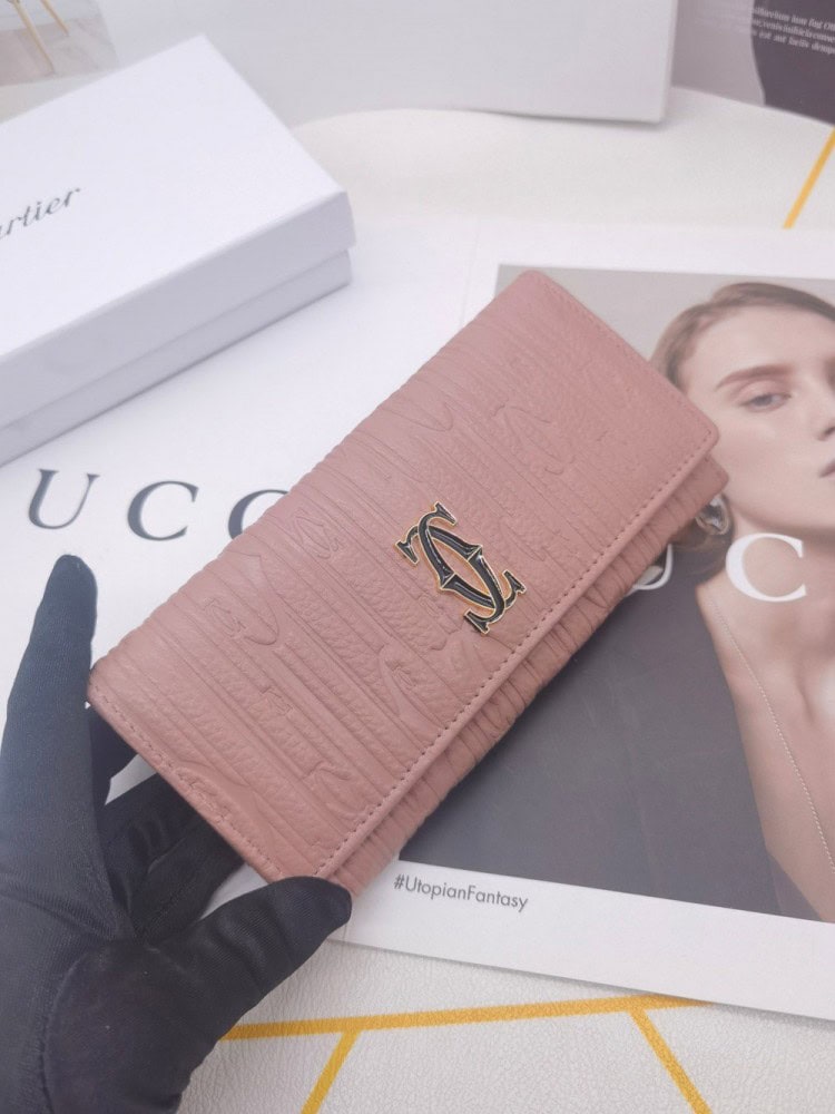 【AT3802】Cartier カルティエのクラシックな長財布 - 控えめな贅沢さ、エレガントなテースト👜