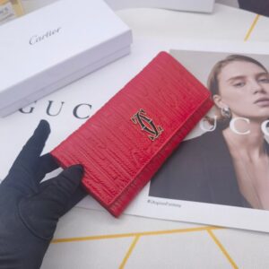 【AT3803】Cartier カルティエのクラシックなモノグラムロングウォレット👜