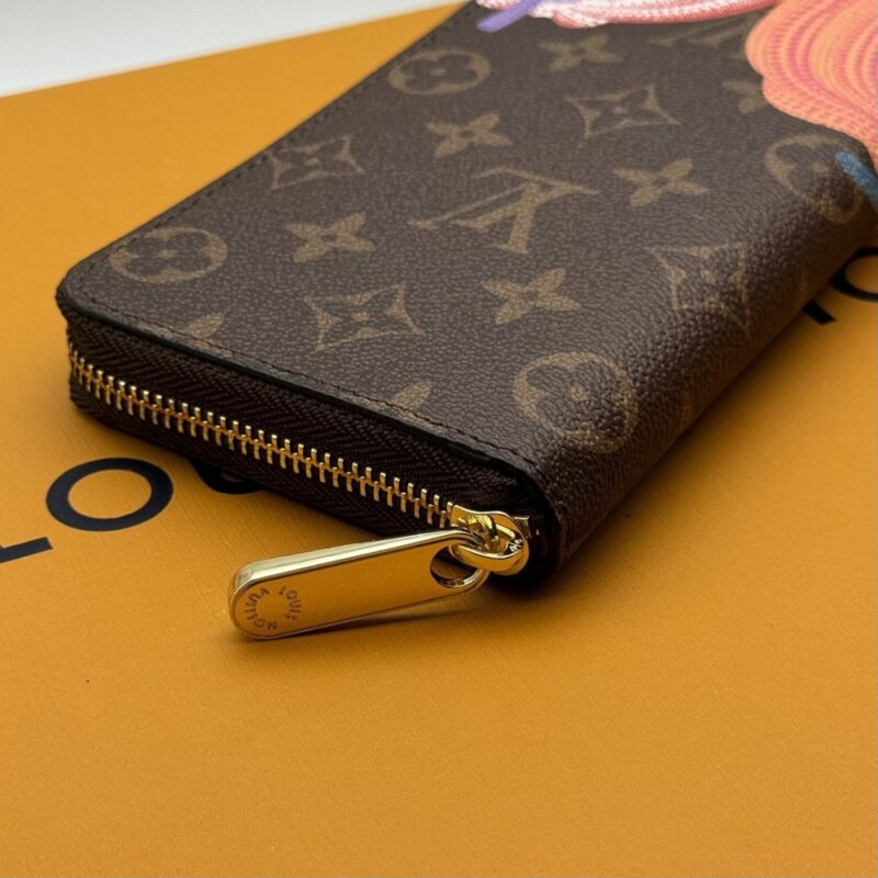 【AT3807】✨ Louis Vuitton ルイ・ヴィトン x 草間弥生（Yayoi Kusama）限定版チェーンウォレット 🎨🎃