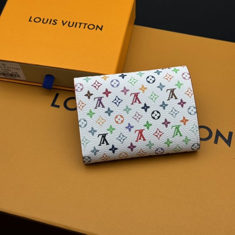 【AT3812】Louis Vuitton ルイヴィトン マルチカラーモノグラムクラシック三つ折り財布 🌈✨