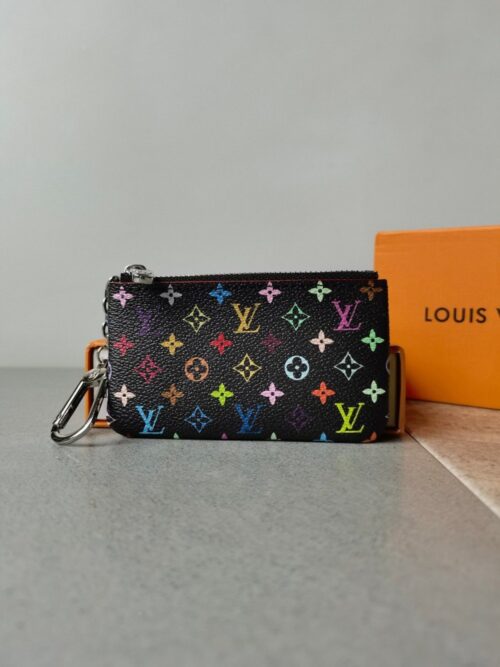 【AT3832】✨Louis Vuitton ルイ・ヴィトン カラフルなモノグラムキャンバス キーコインケース✨